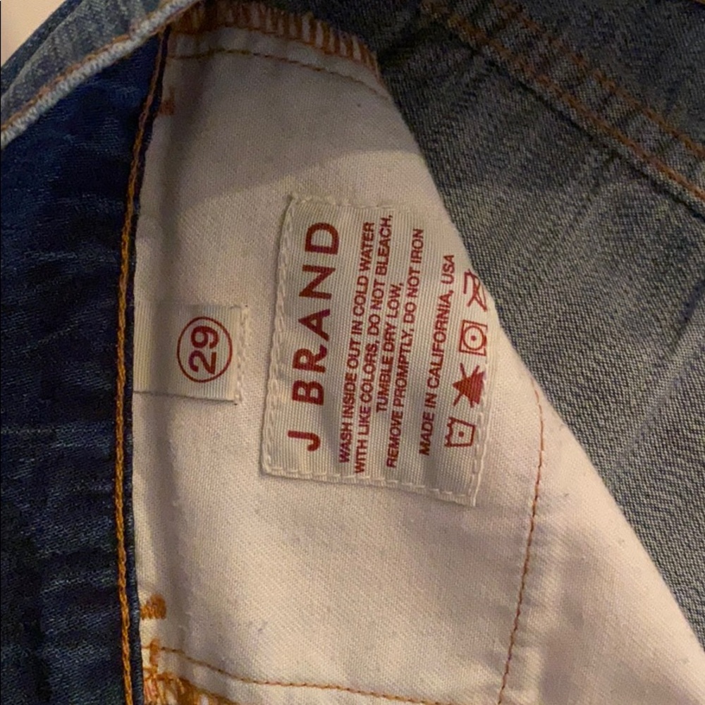 JBrand Wide Leg High Rise Flare - Picture 6 of 6